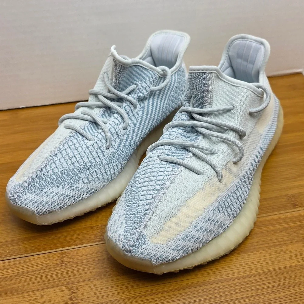 Adidas Yeezy Boost 350 V2 Cloud White Non-Reflective FW3043 Mens 10 Sneaker